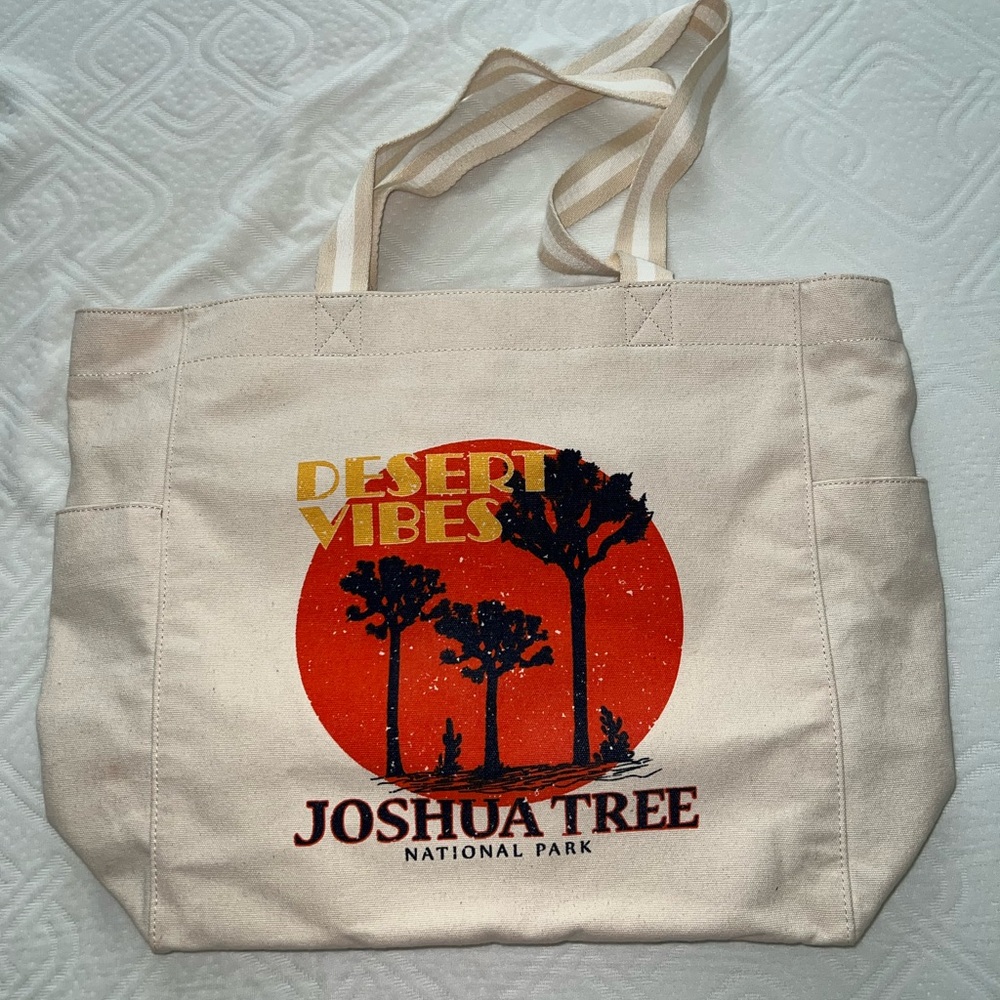Large beach tote bag